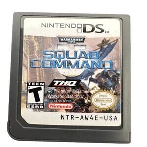 Nintendo DS Game: Warhammer - Squad Commander